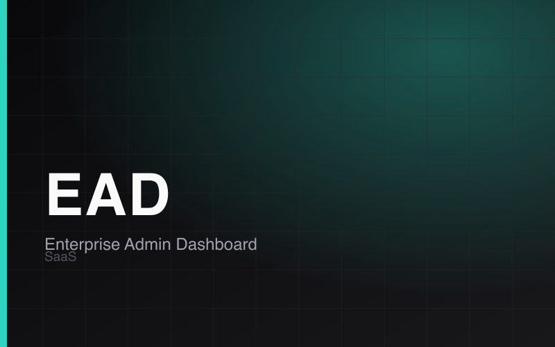 Enterprise Admin Dashboard